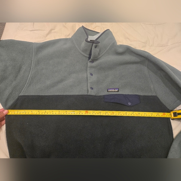 Men's Lightweight Synchilla Snap-T Pullover - Patagonia - Picture 9 of 9